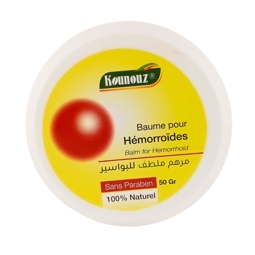 Baume Hémorroïdes kounouz
